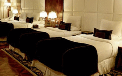 “Deluxe AC room with temple view, hot water geyser, 4 adults at Gouri Sadan & Ganga Sadan Srisailam”