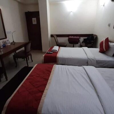 Non Ac 2 King beds 4 Pax Sleeps there at Gouri Sadan Srisailam